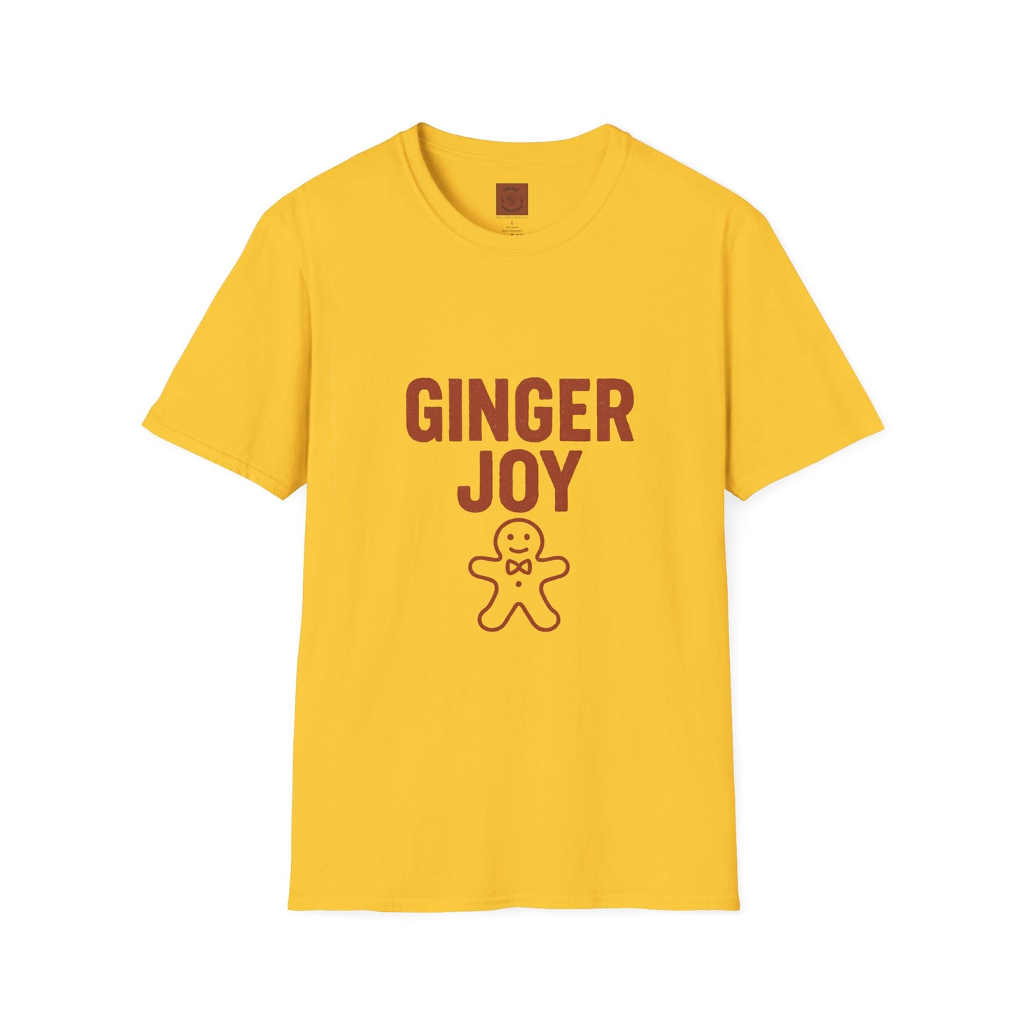 Ginger Joy | Minimal Christmas Cookie Coffee Unisex T-Shirt