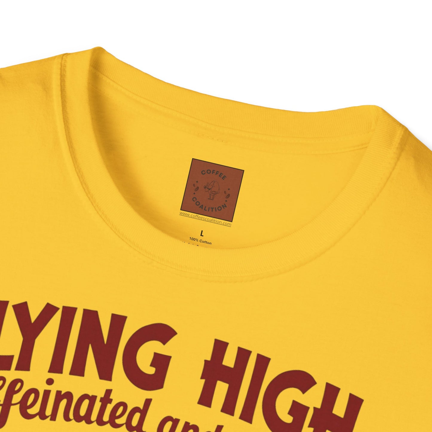 Caffeinated Flight Crew | First-Class Coffee Ride Tee