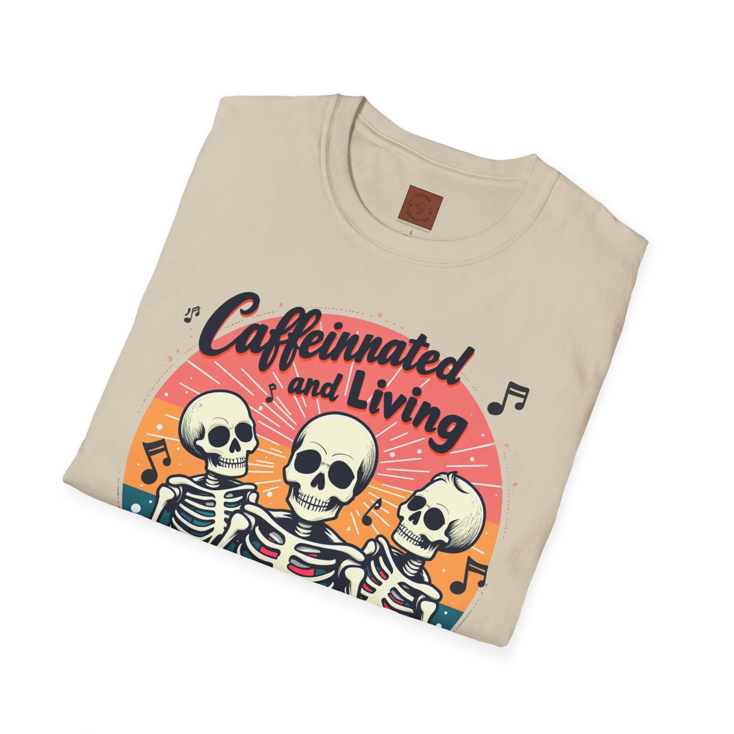 Caffeinated & Living | Best Life Brew Crew Tee