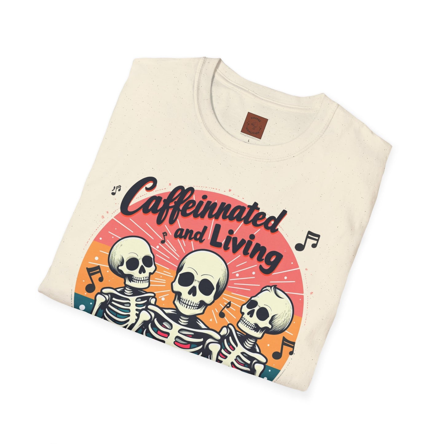 Caffeinated & Living | Best Life Brew Crew Tee