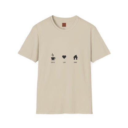 Coffee. Love. Home T-Shirt
