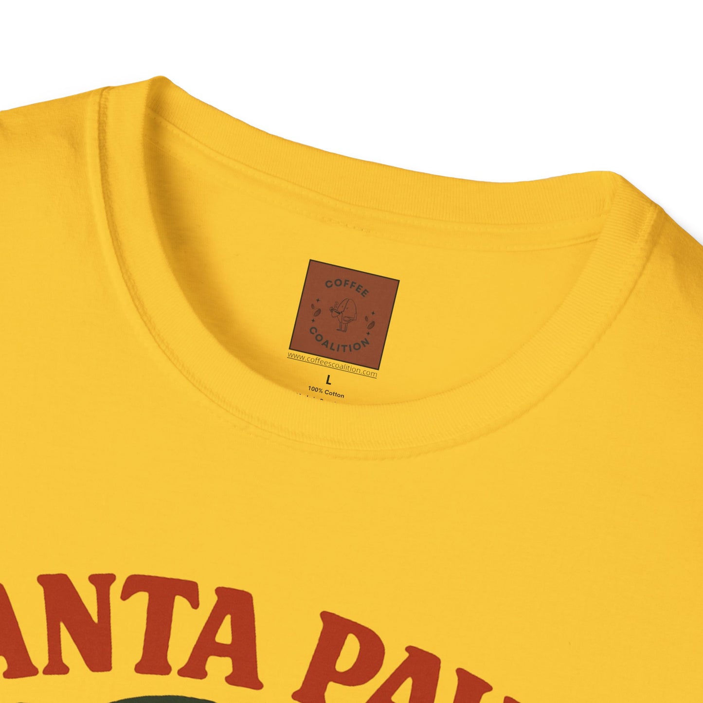 Santa Paws Coffee | Funny Dog Coffee Lover Christmas Unisex T-Shirt