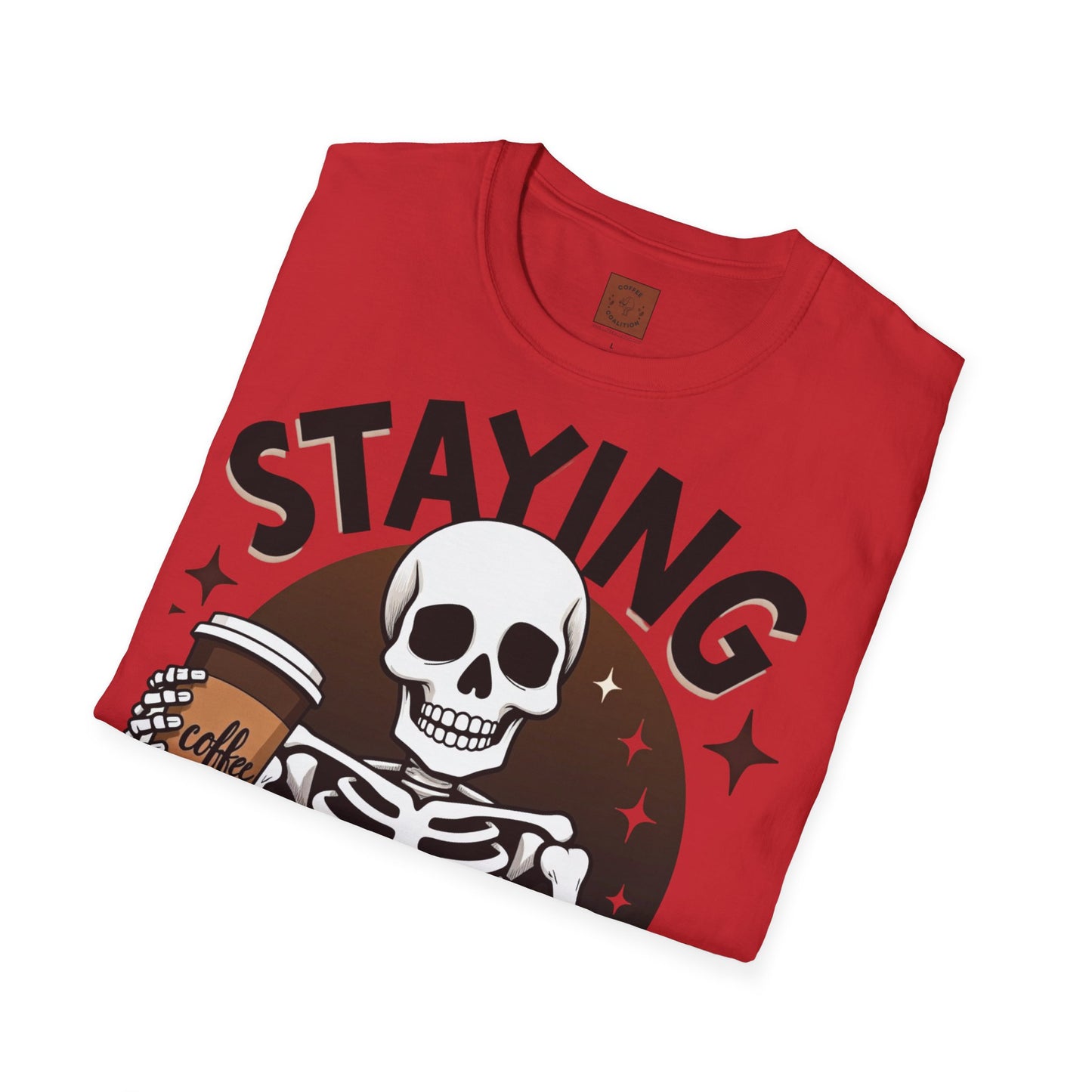 Staying Alive | Coffee Survival Tee