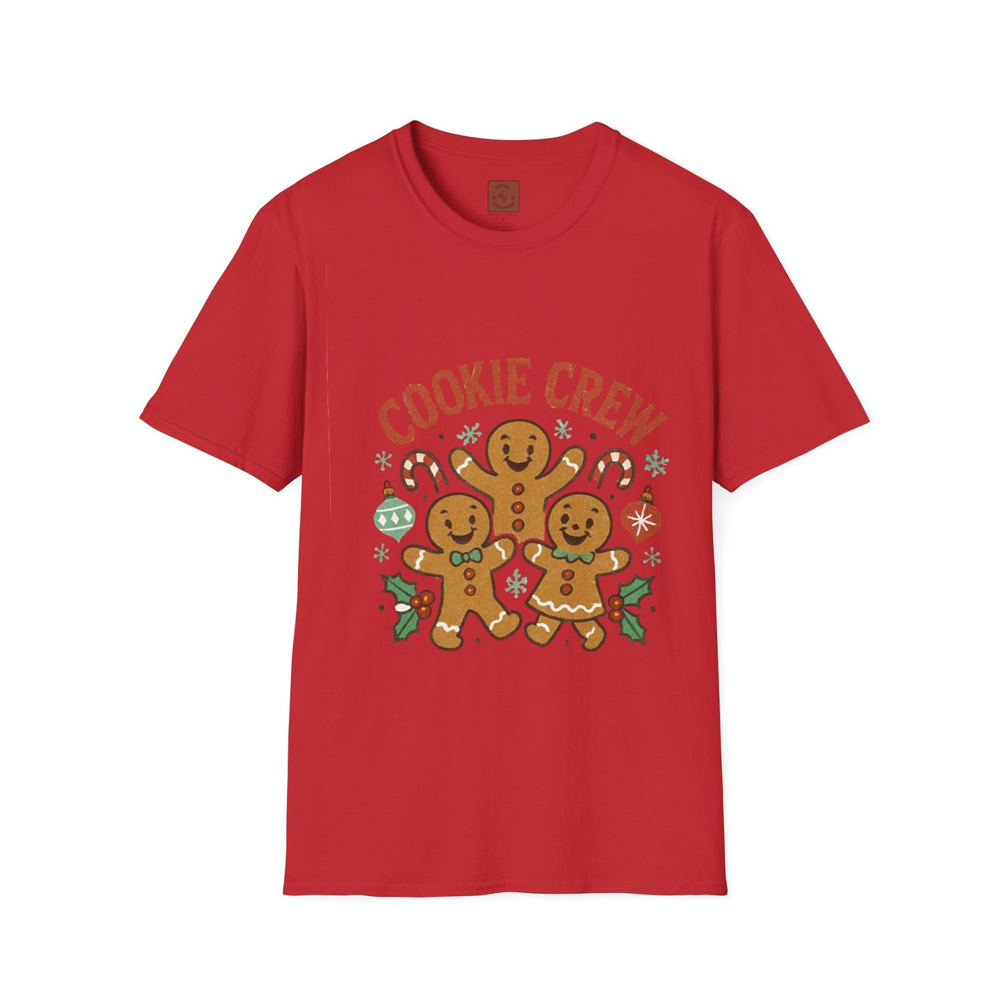 Cookie Crew | Funny Gingerbread Coffee Christmas Unisex T-Shirt
