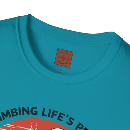 Climbing Life’s Peaks One Sip at a Time | Mountain Brew Skeleton Tee