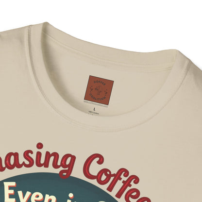 Chasing Coffee Even in My Dreams | Sleepy Skeleton Tee