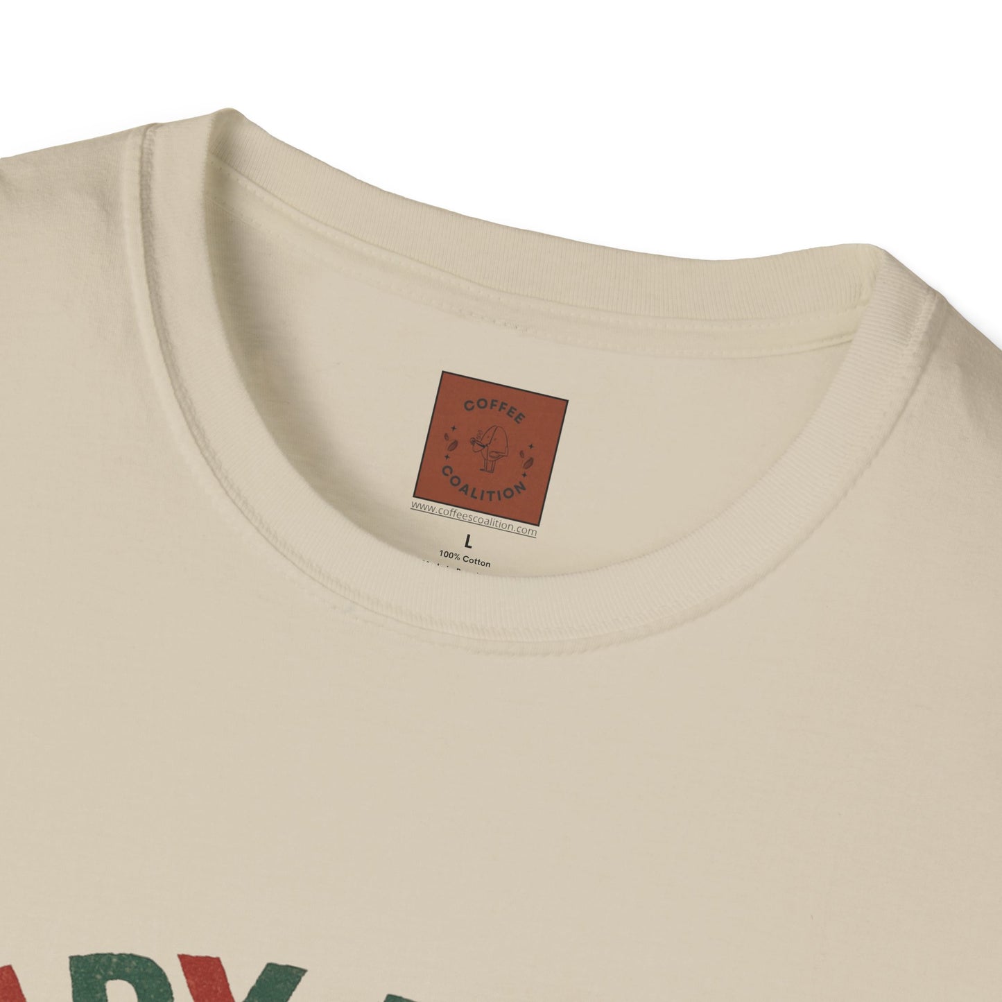 Beary Merry | Cute Christmas Coffee Lover Unisex T-Shirt