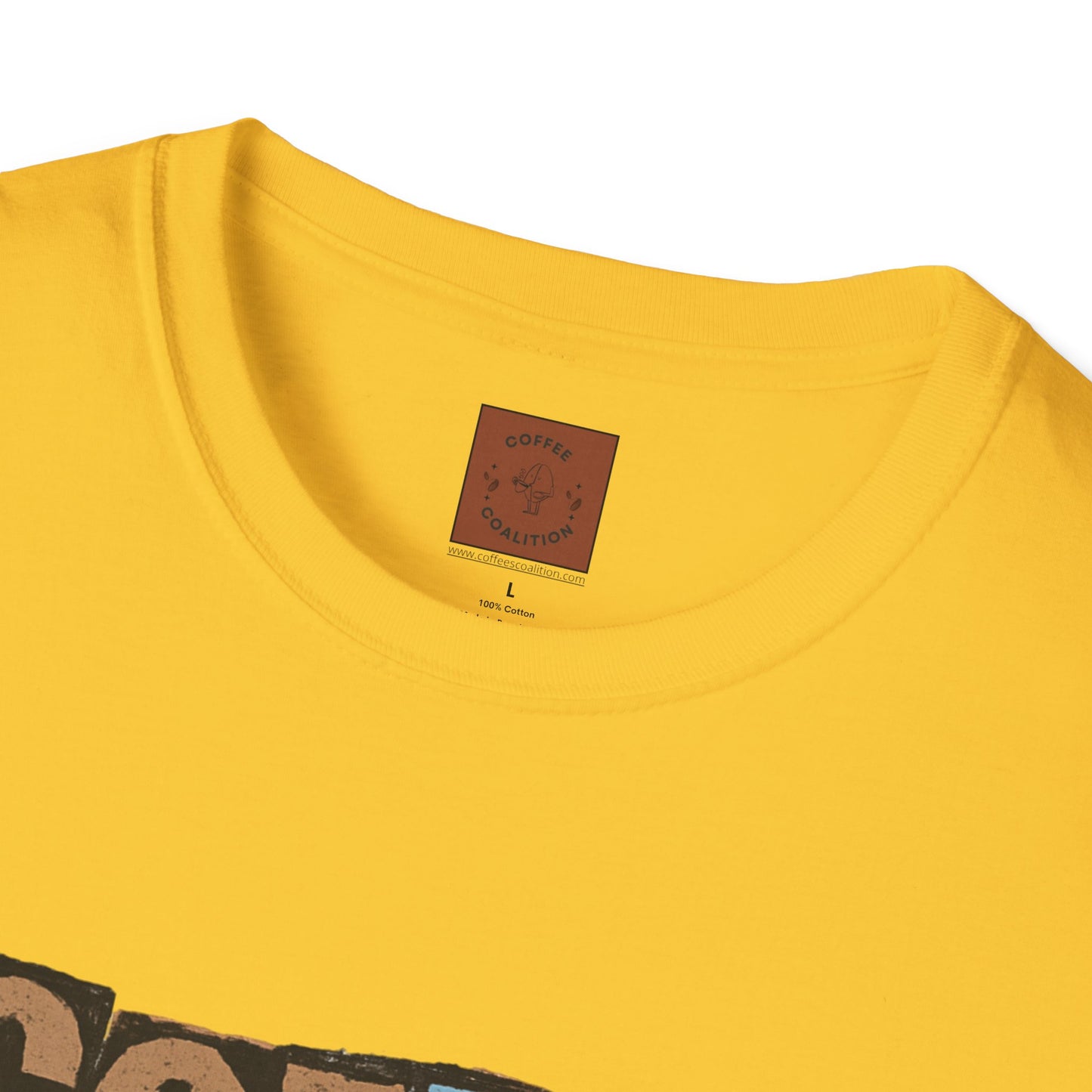 Coffee Over Snow | Cozy Winter Coffee Lover Unisex T-Shirt