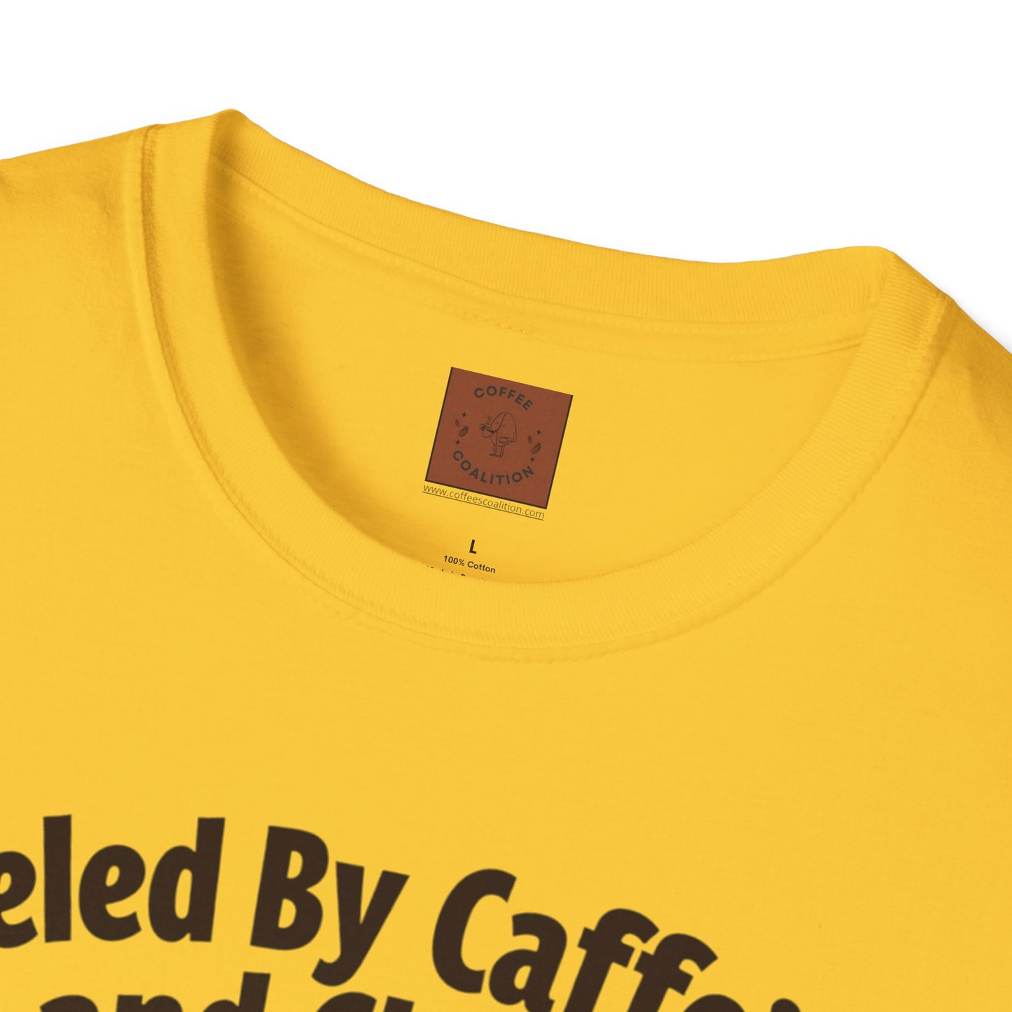 Fueled by Caffeine & Chaos | Skeleton Riders Tee