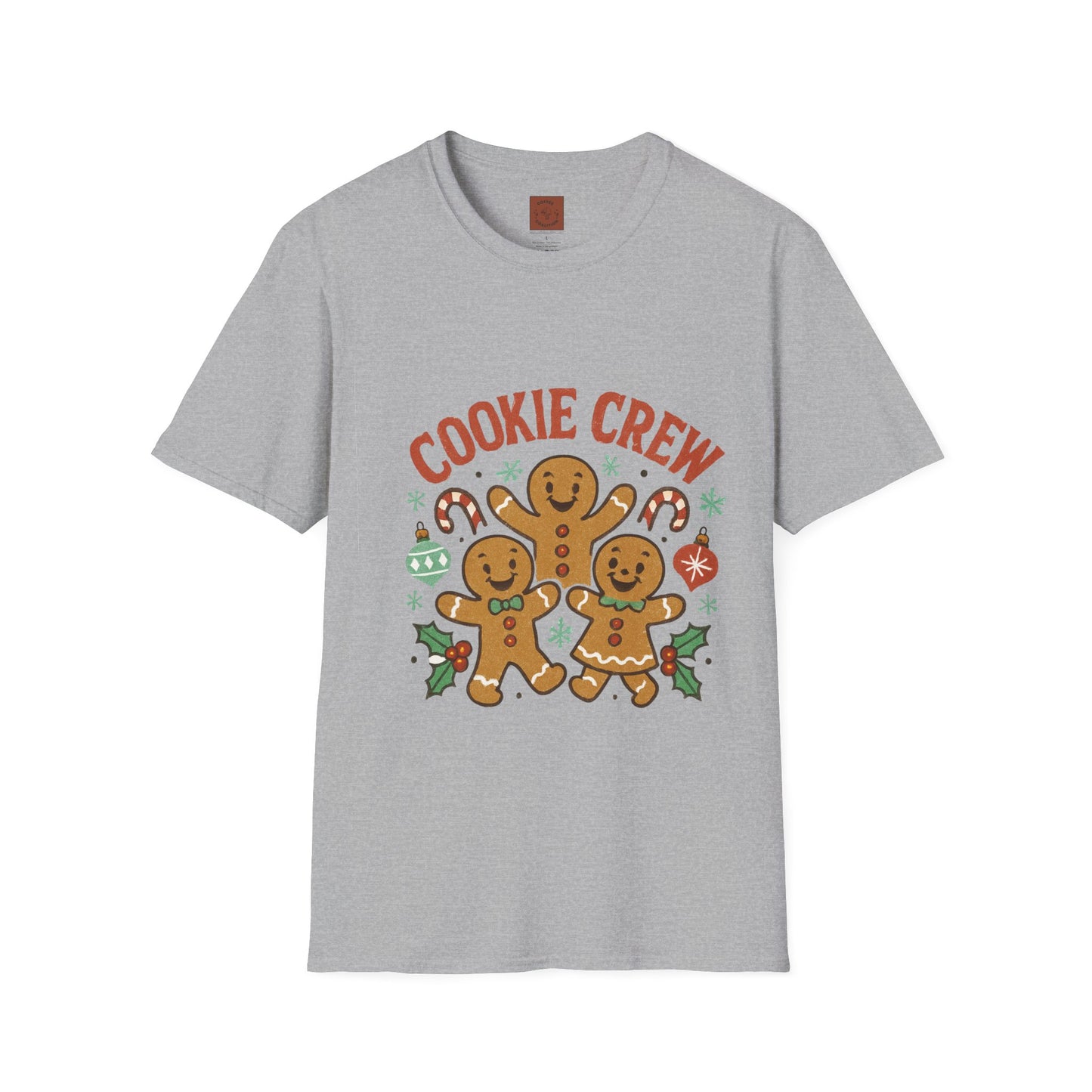 Cookie Crew | Funny Gingerbread Coffee Christmas Unisex T-Shirt