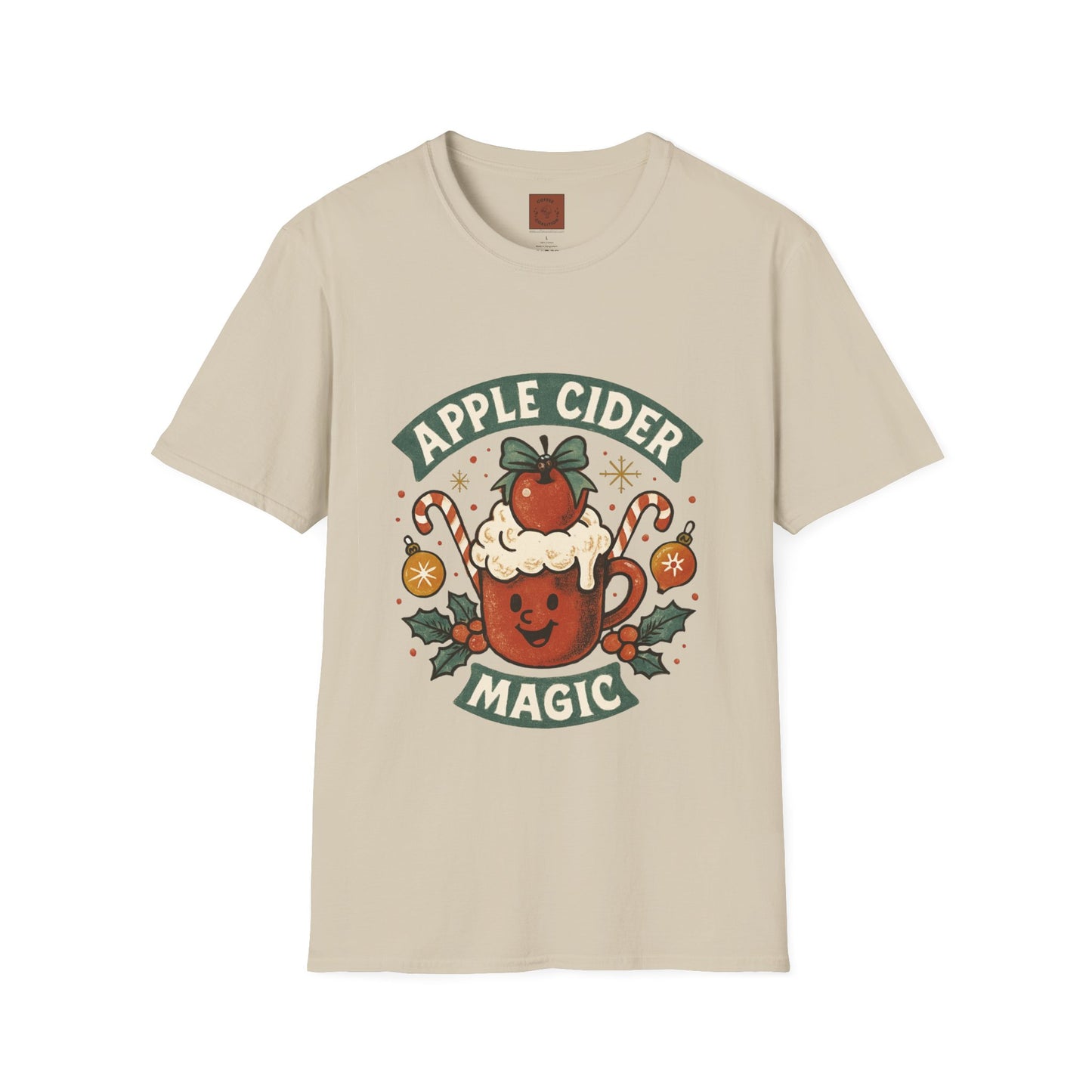 Apple Cider Magic | Festive Christmas Coffee Lover Unisex T-Shirt