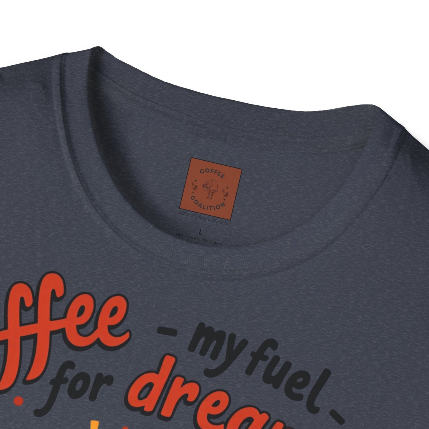 Coffee — My Fuel for Dreams | Caffeinated Ambition Skeleton Tee