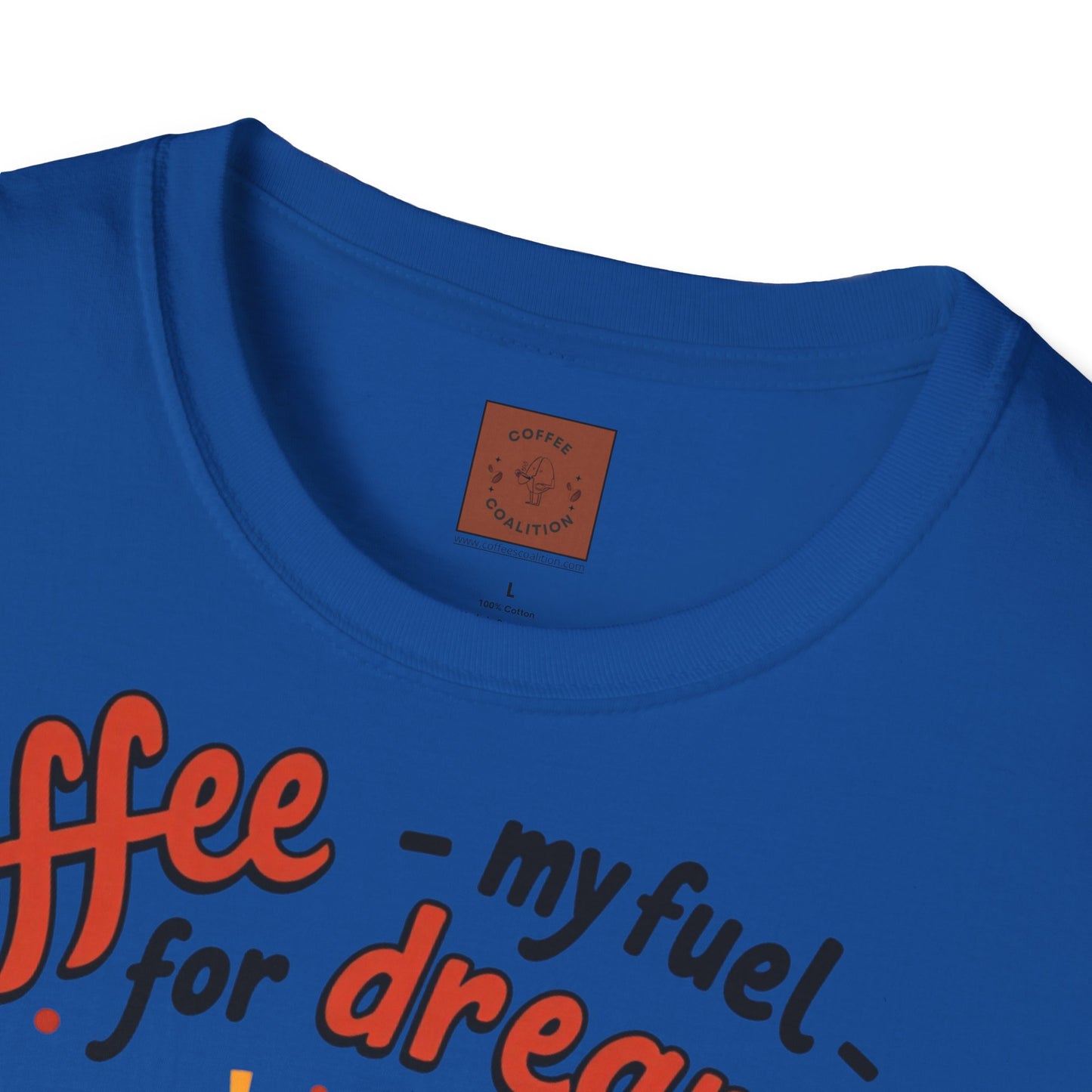 Coffee — My Fuel for Dreams | Caffeinated Ambition Skeleton Tee