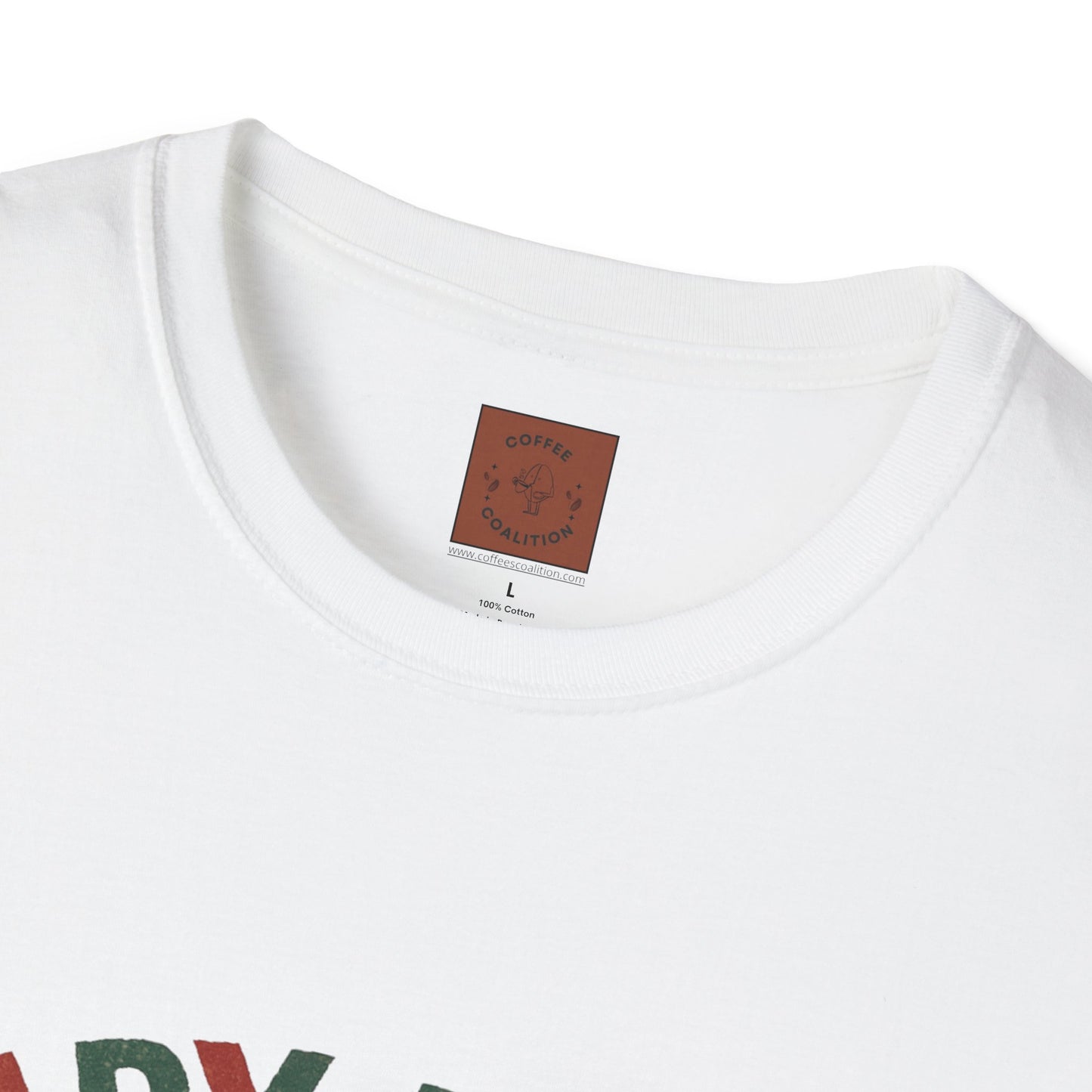 Beary Merry | Cute Christmas Coffee Lover Unisex T-Shirt