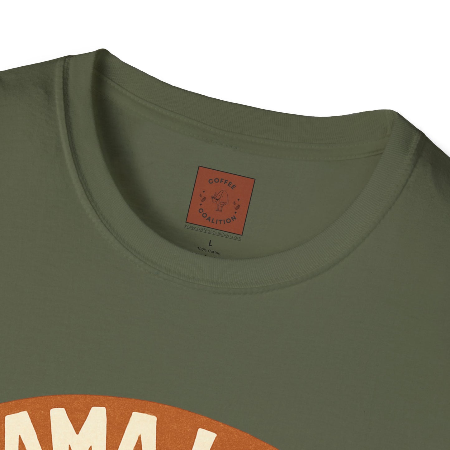 Llama Latte | Cute Christmas Coffee Lover Unisex T-Shirt