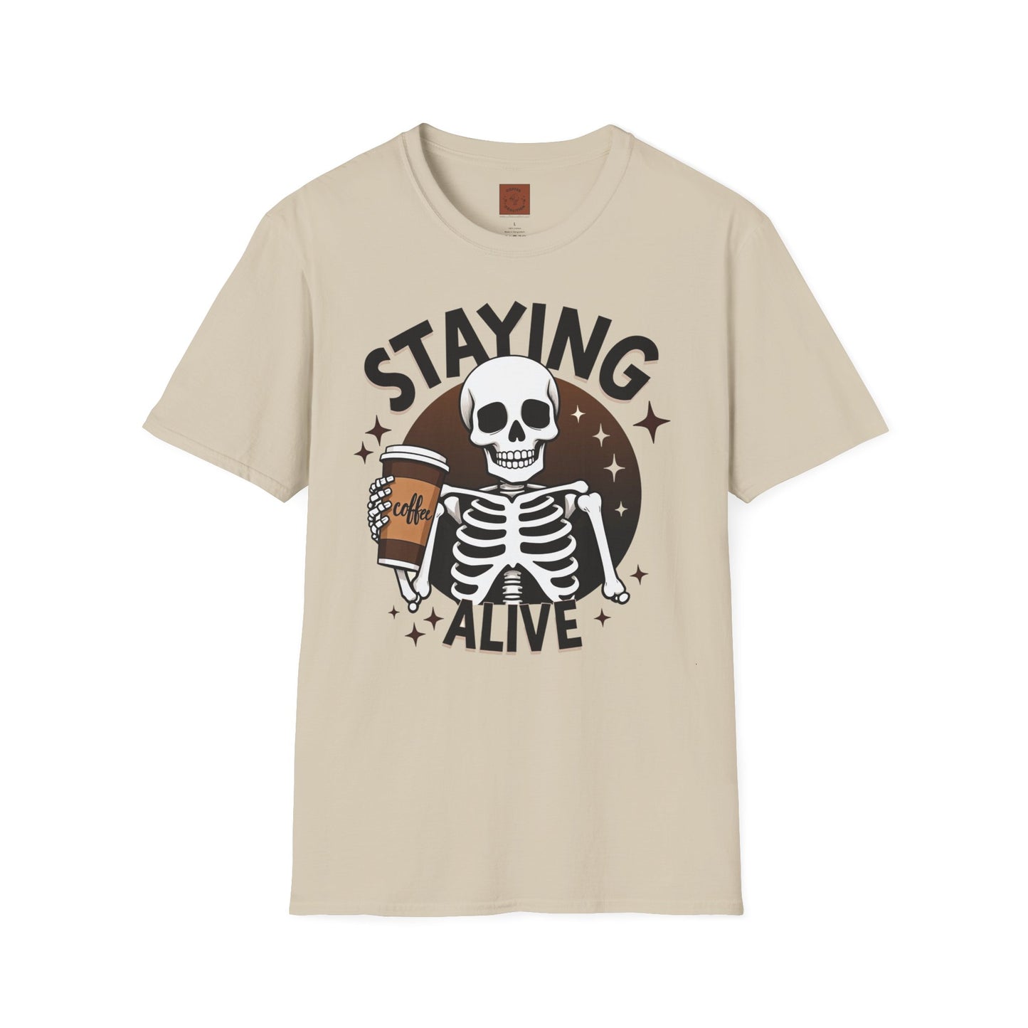 Staying Alive | Coffee Survival Tee