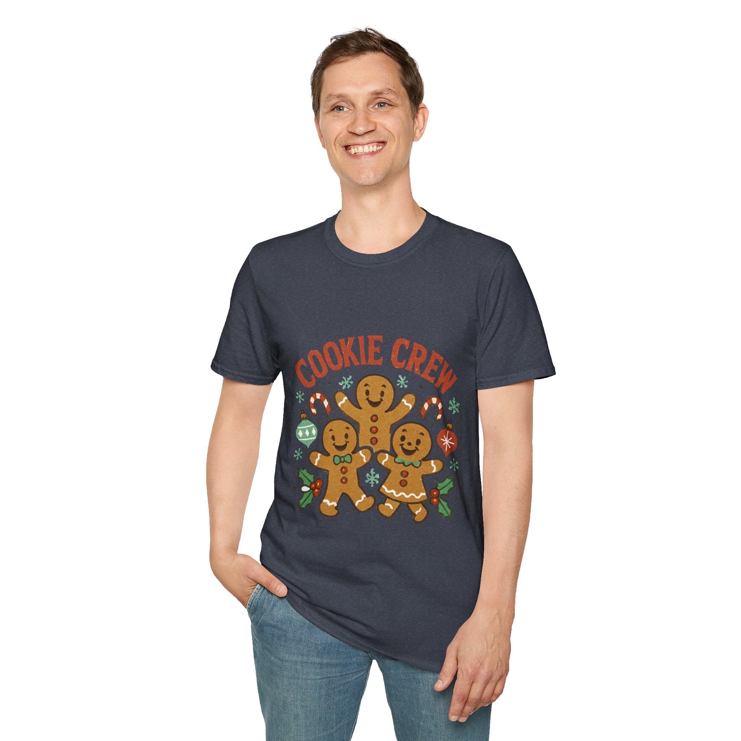 Cookie Crew | Funny Gingerbread Coffee Christmas Unisex T-Shirt