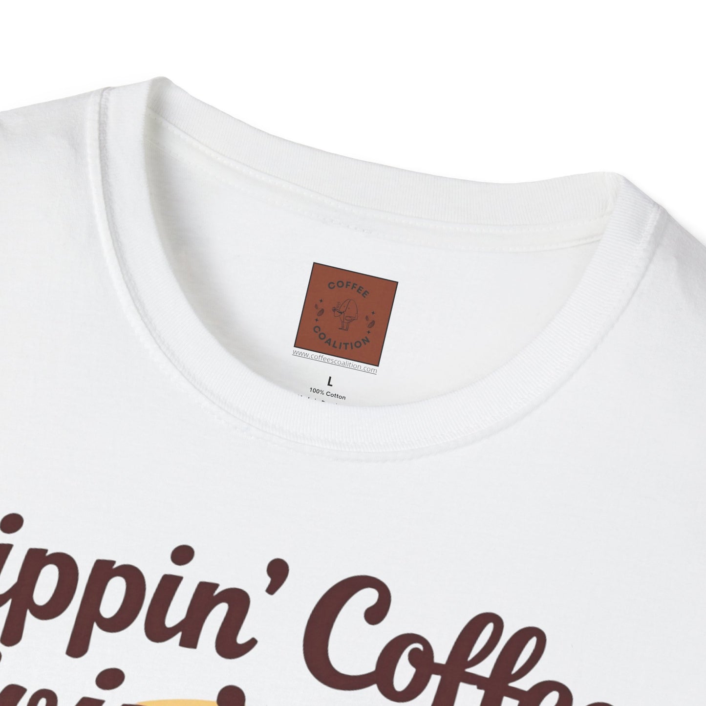 Sippin’ Coffee, Livin’ Easy | Chill Skeleton Coffee Tee