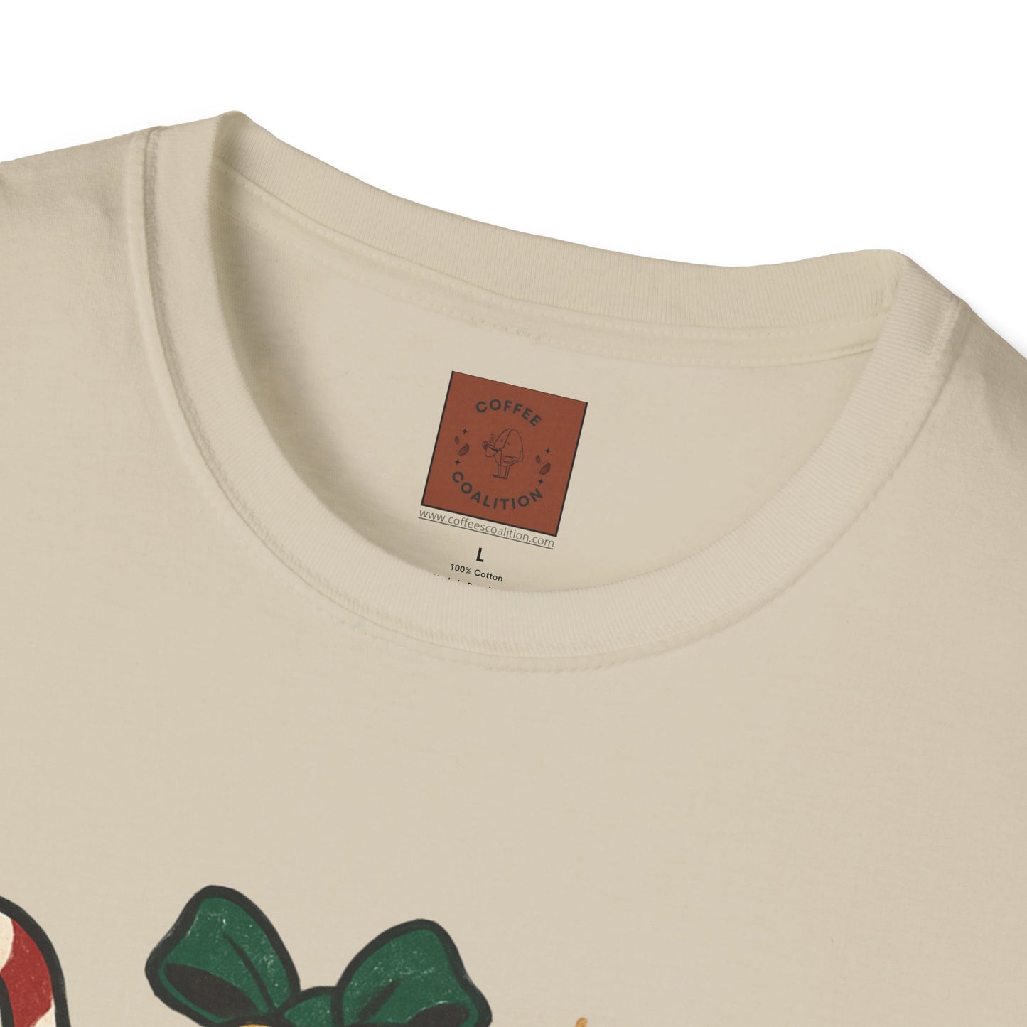 Jingle Brew | Funny Holiday Coffee Cup Christmas Unisex T-Shirt