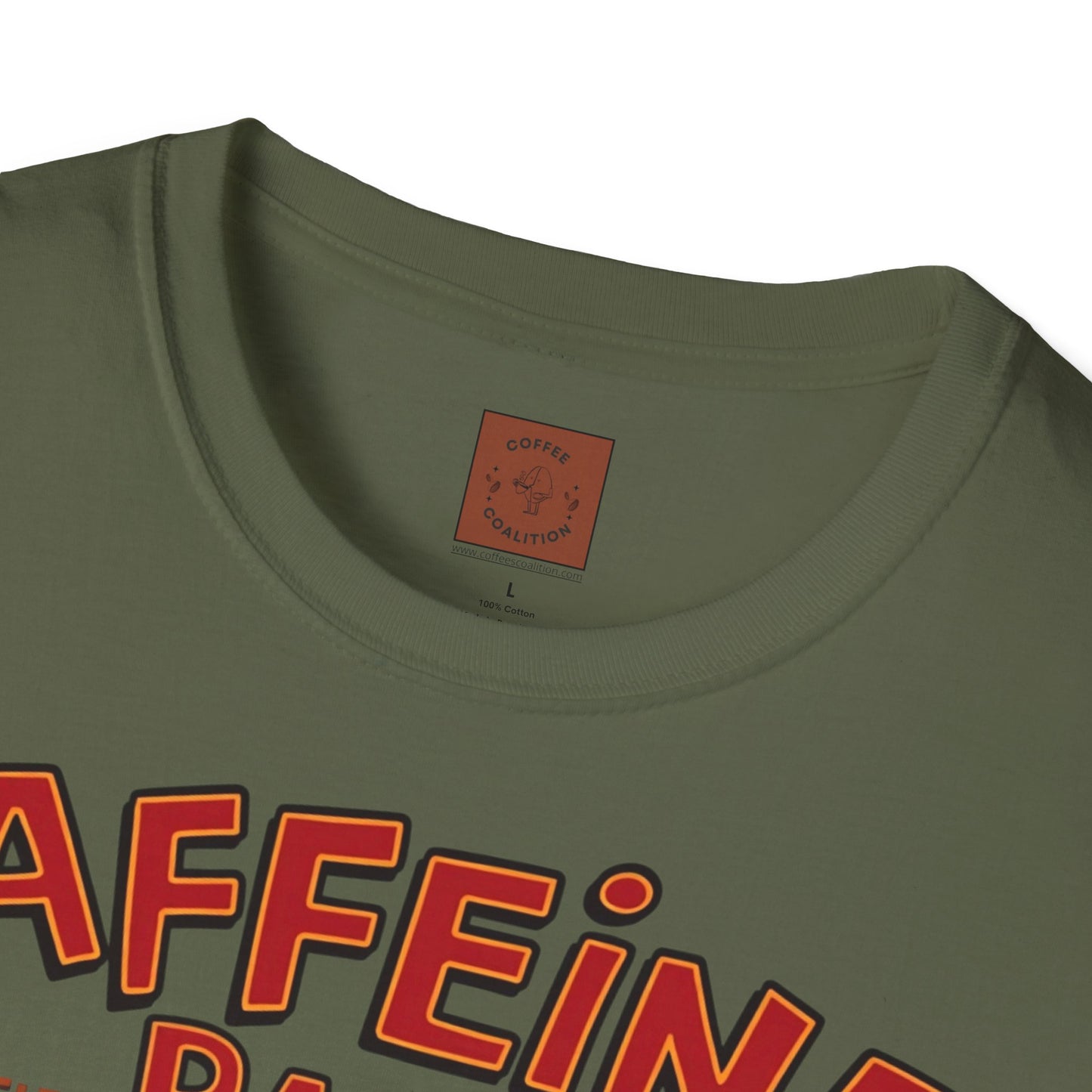 Caffeine Races | Fueled by Coffee & Chaos Tee