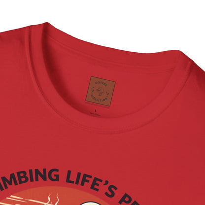 Climbing Life’s Peaks One Sip at a Time | Mountain Brew Skeleton Tee