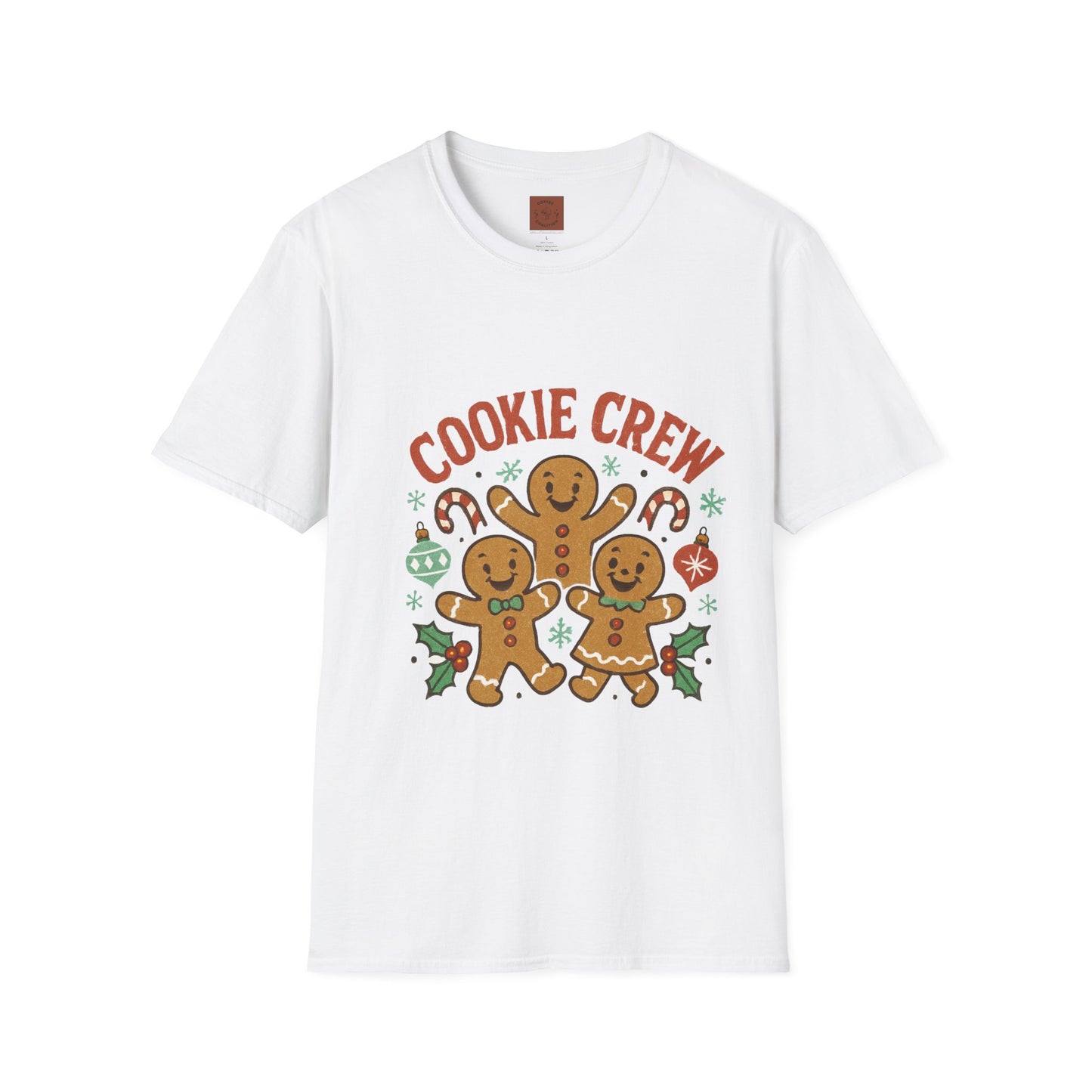 Cookie Crew | Funny Gingerbread Coffee Christmas Unisex T-Shirt