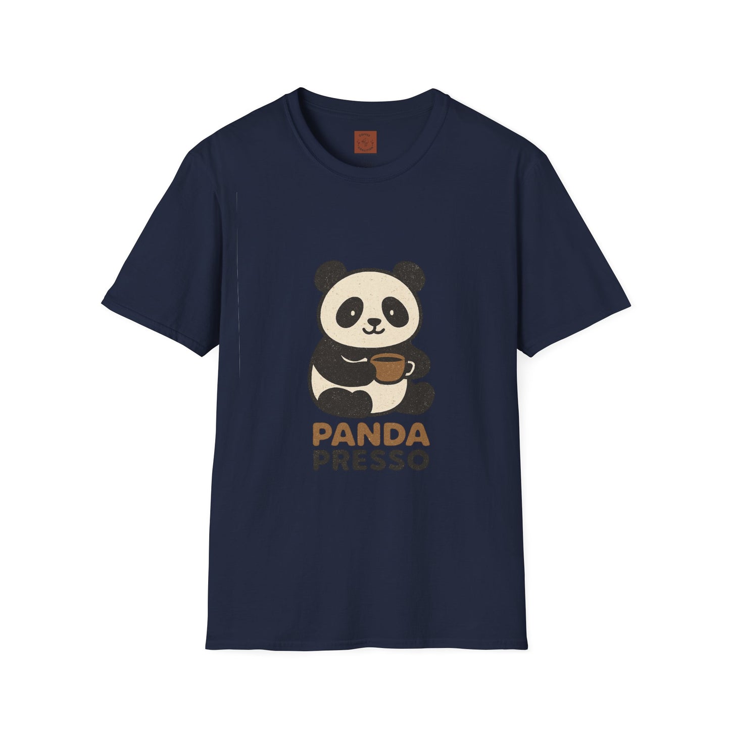 Panda Presso | Cute Coffee Lover Unisex T-Shirt