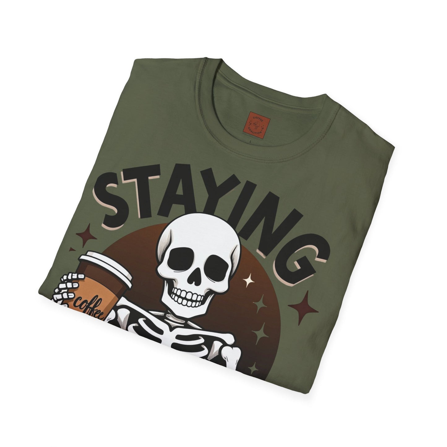 Staying Alive | Coffee Survival Tee