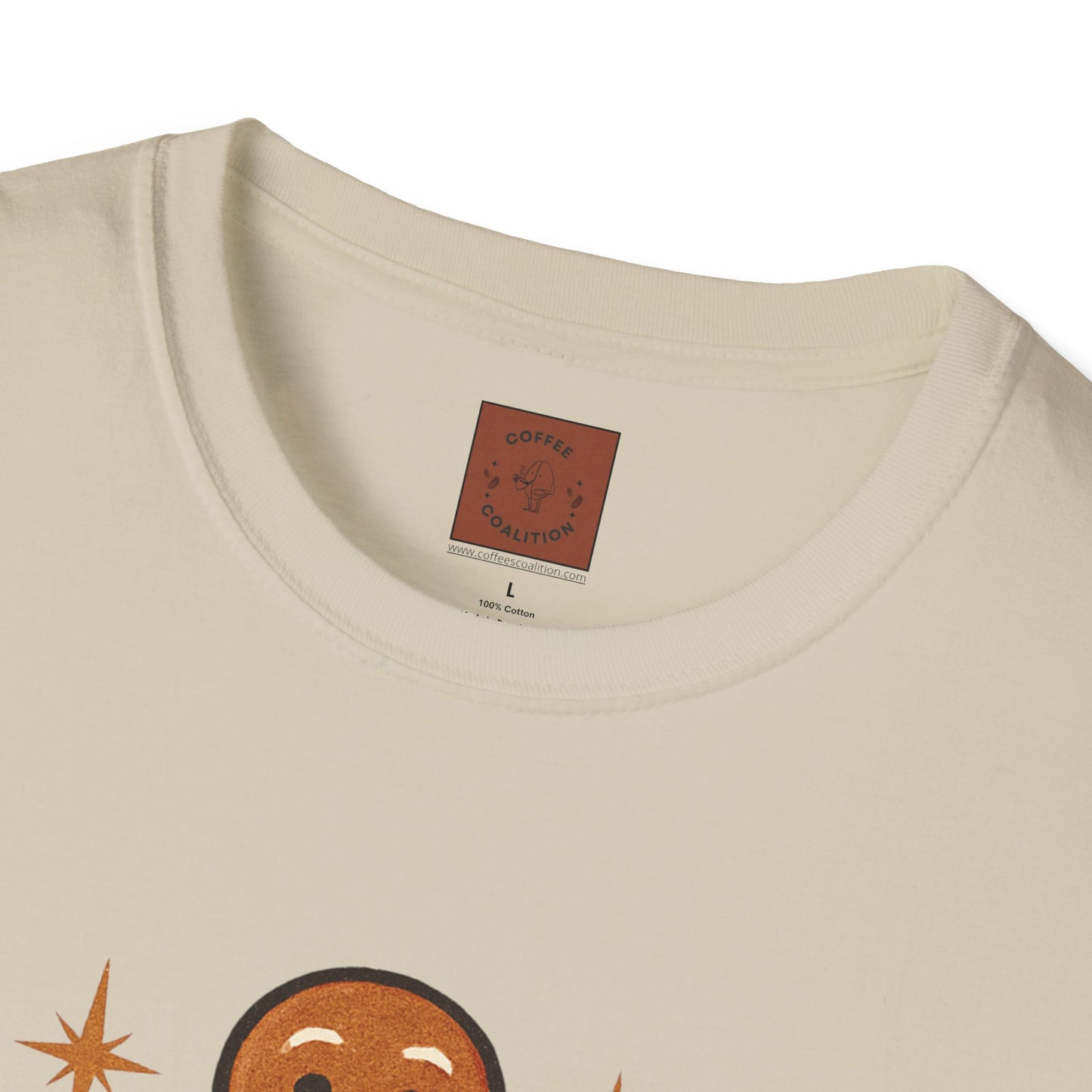 Gingerbread Brew | Cute Coffee Christmas Unisex T-Shirt