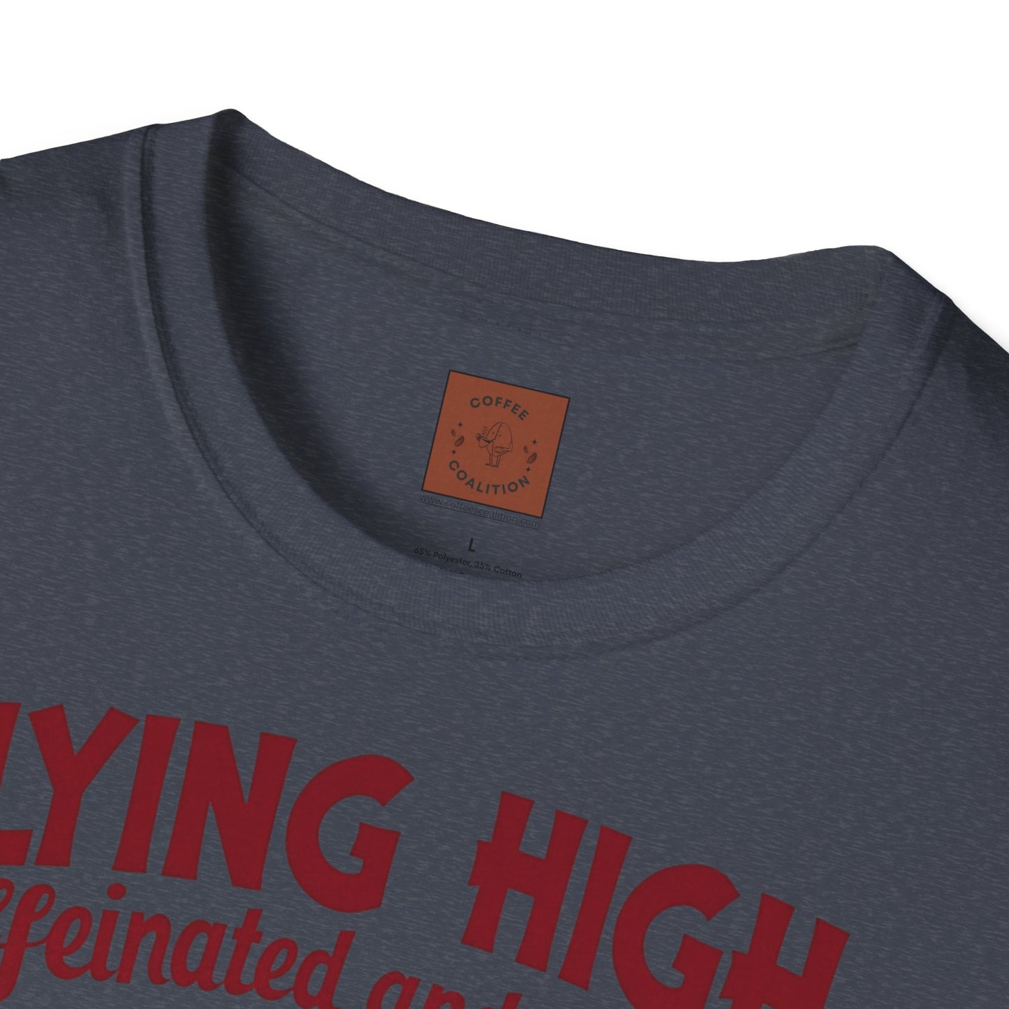 Caffeinated Flight Crew | First-Class Coffee Ride Tee