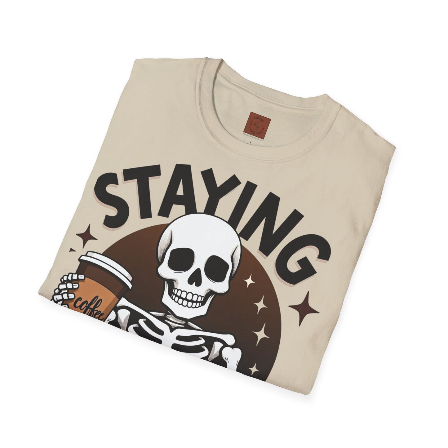 Staying Alive | Coffee Survival Tee