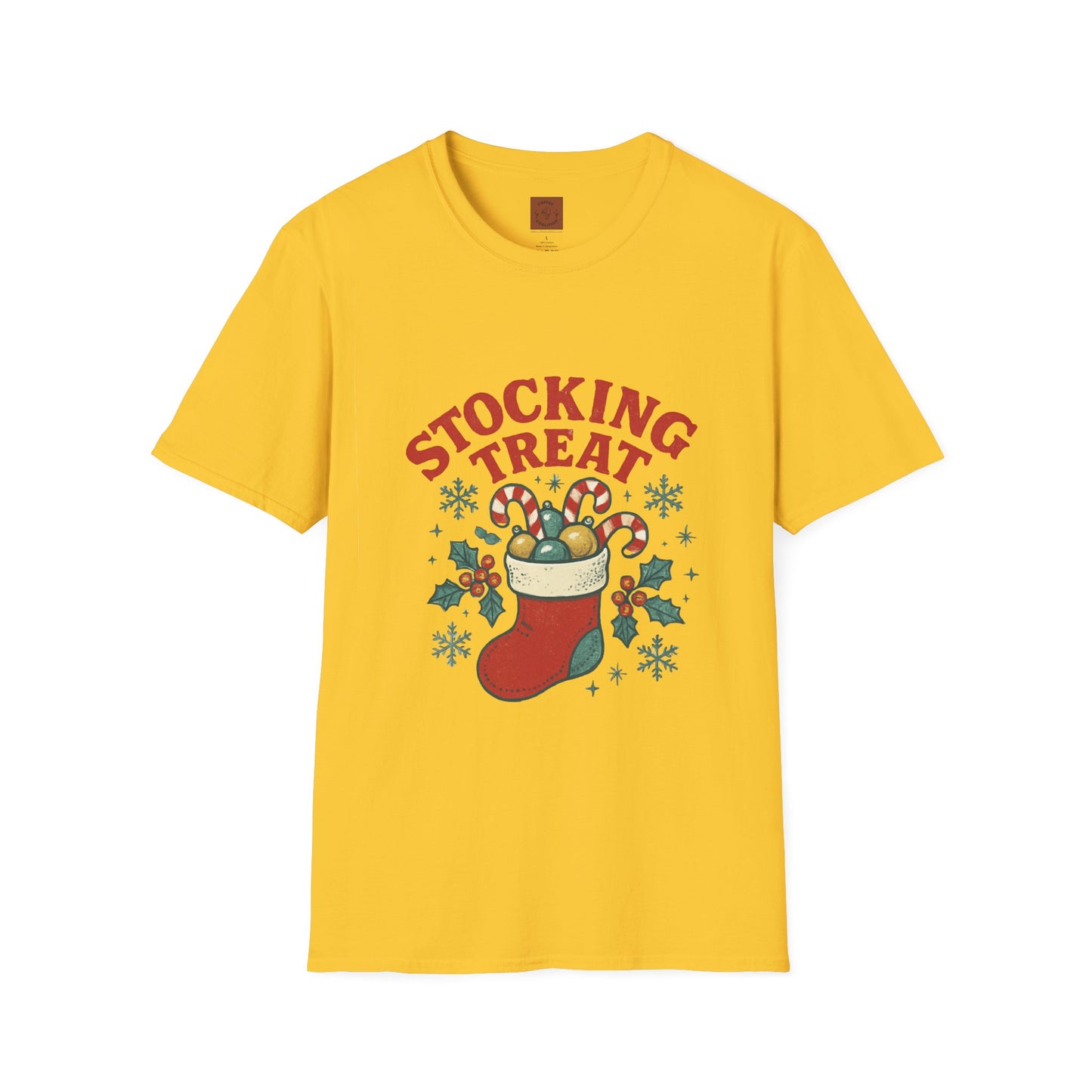 Stocking Treat | Festive Christmas Coffee Lover Unisex T-Shirt