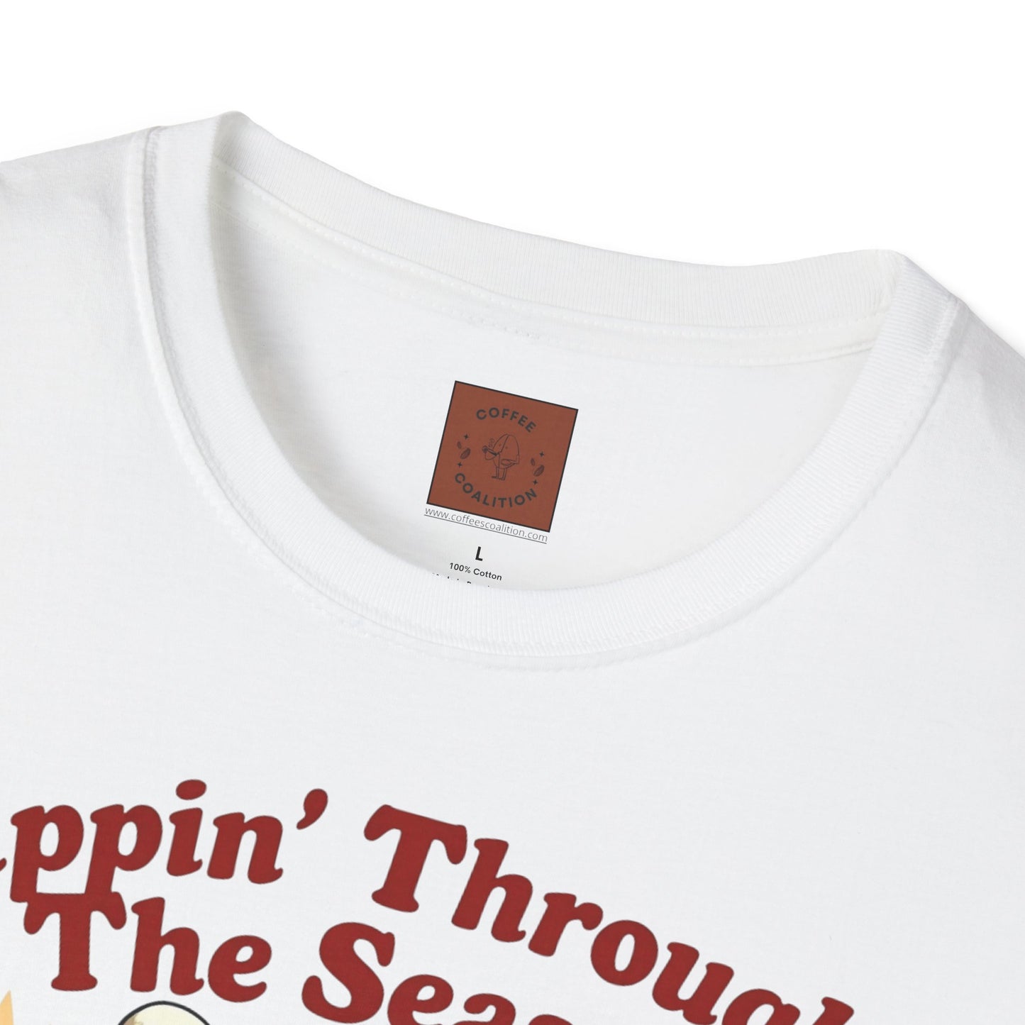 Sippin’ Through the Seasons | Year-Round Coffee Skeleton Tee