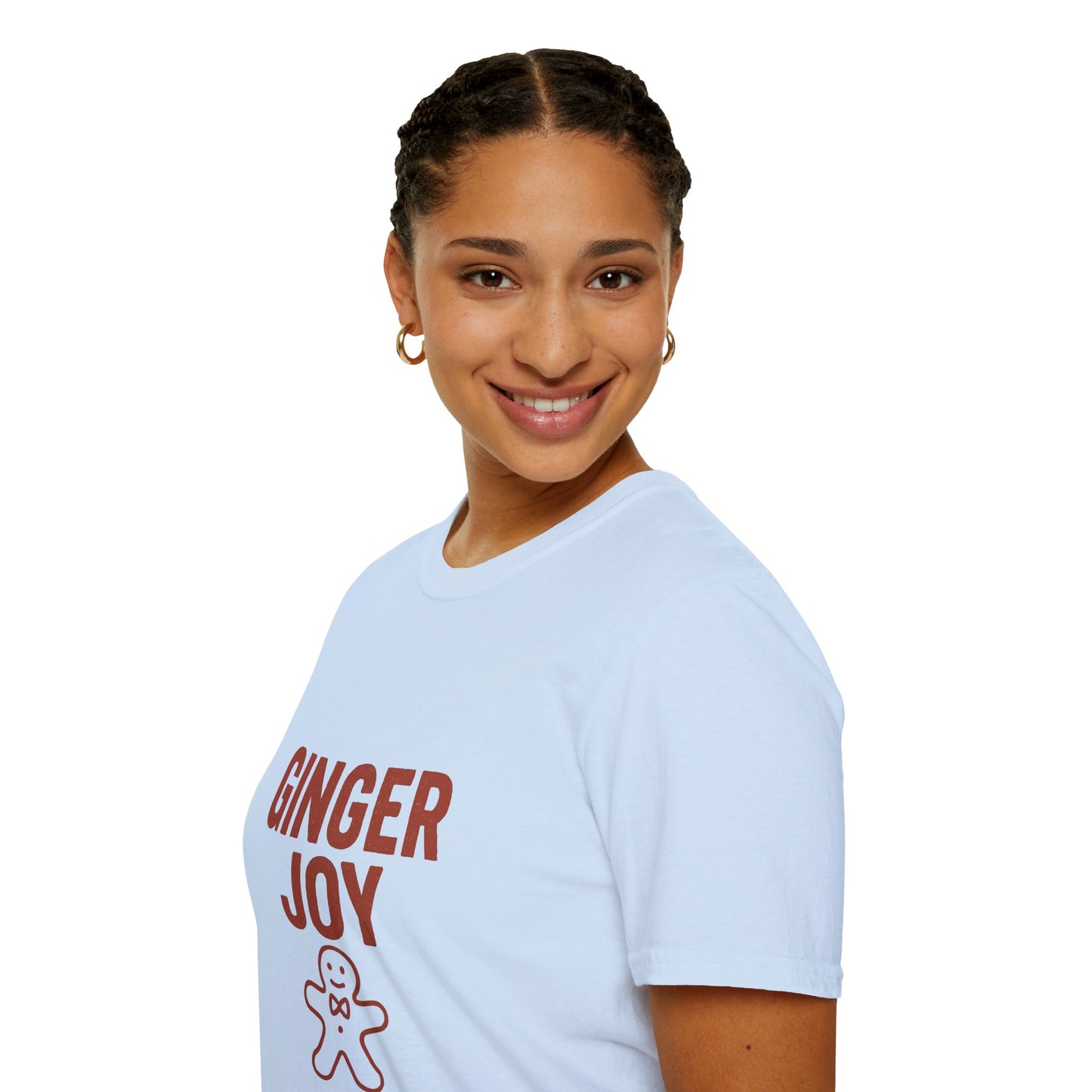 Ginger Joy | Minimal Christmas Cookie Coffee Unisex T-Shirt