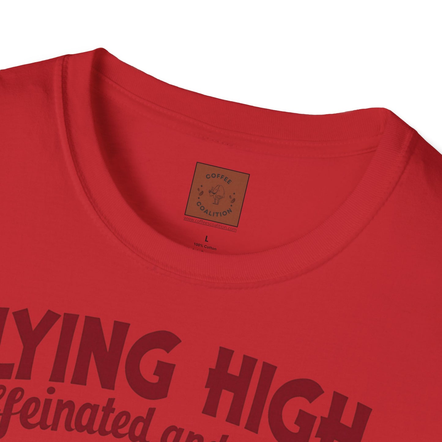 Caffeinated Flight Crew | First-Class Coffee Ride Tee