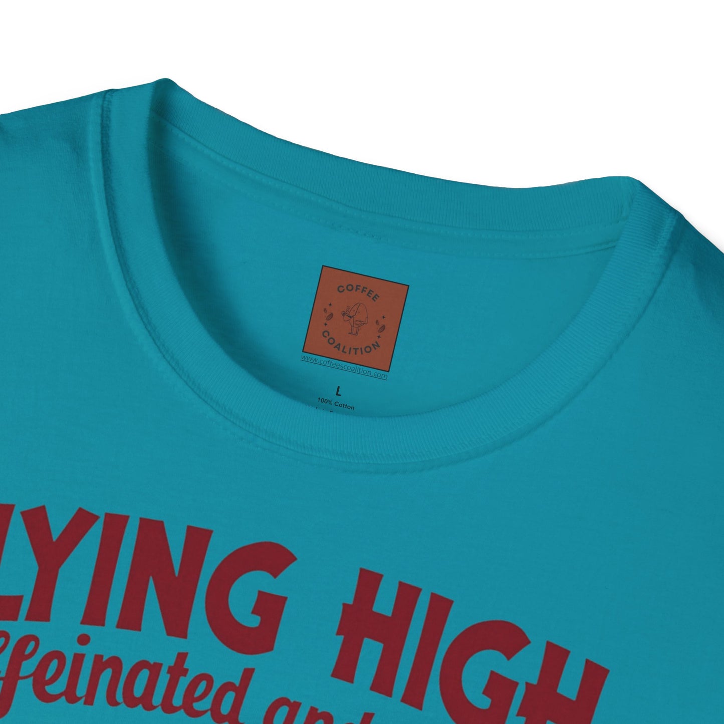Caffeinated Flight Crew | First-Class Coffee Ride Tee
