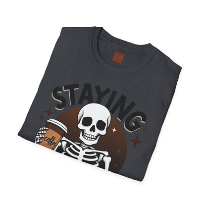 Staying Alive | Coffee Survival Tee
