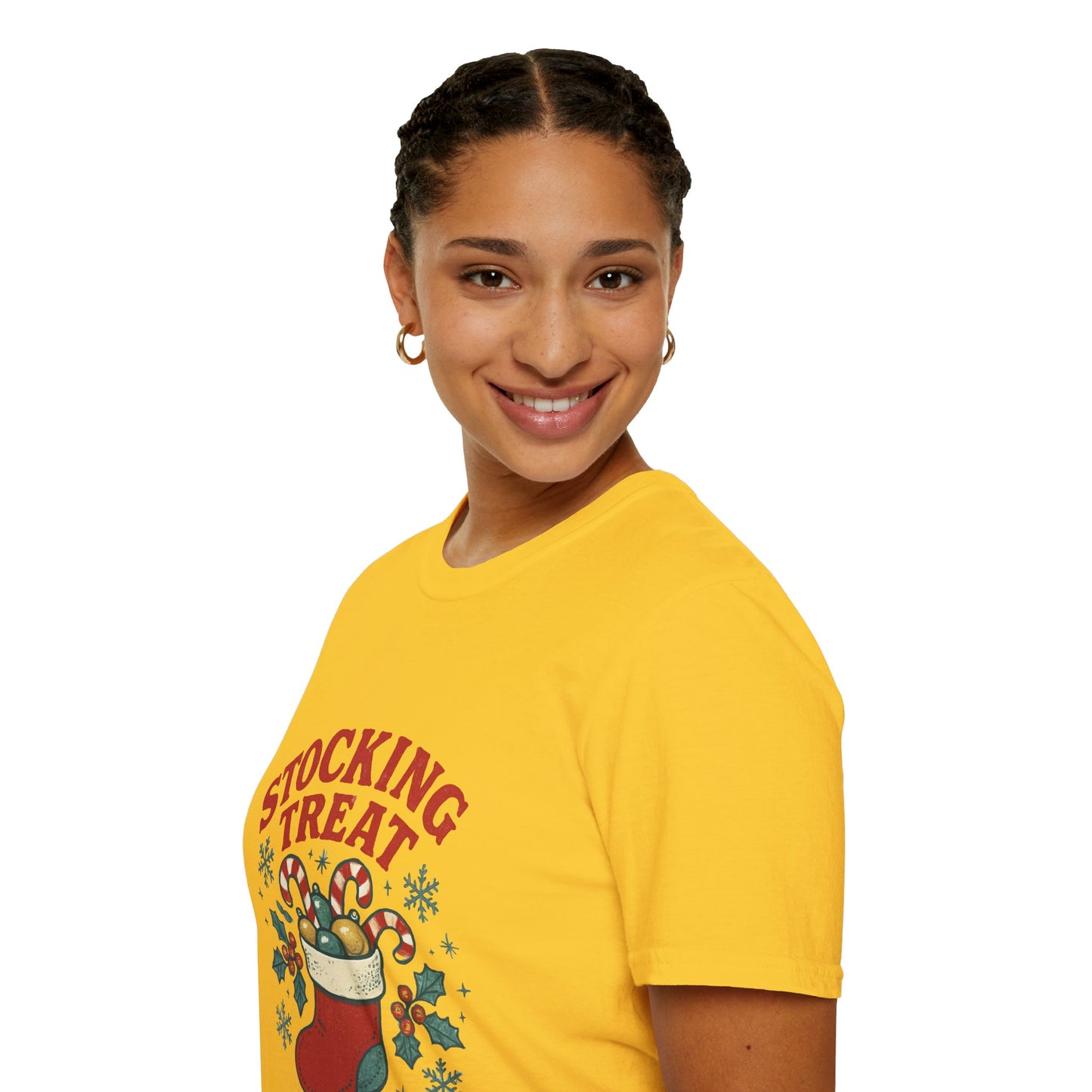 Stocking Treat | Festive Christmas Coffee Lover Unisex T-Shirt