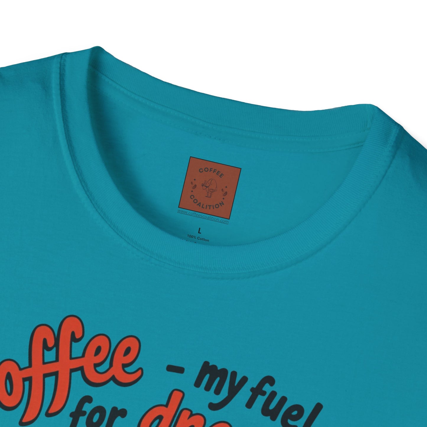 Coffee — My Fuel for Dreams | Caffeinated Ambition Skeleton Tee