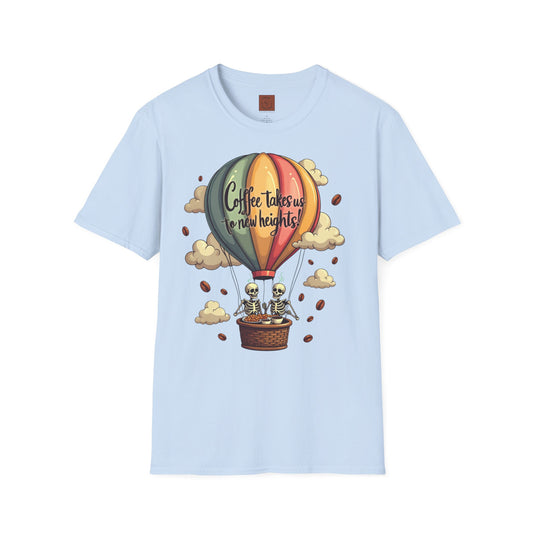 Coffee Takes Us to New Heights Tee