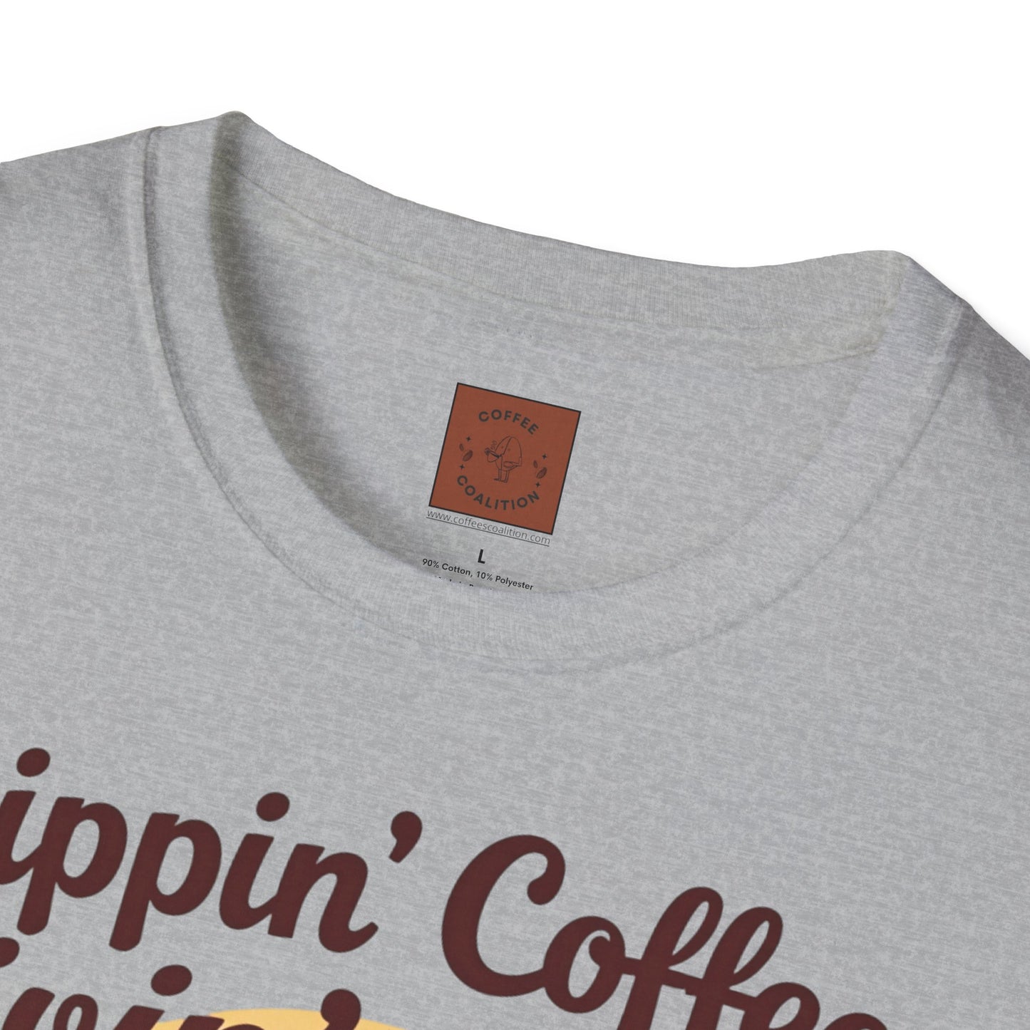 Sippin’ Coffee, Livin’ Easy | Chill Skeleton Coffee Tee