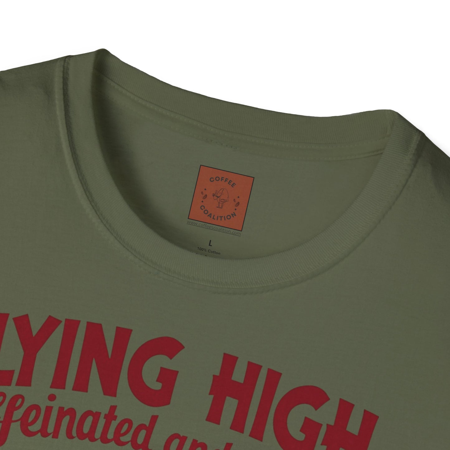 Caffeinated Flight Crew | First-Class Coffee Ride Tee