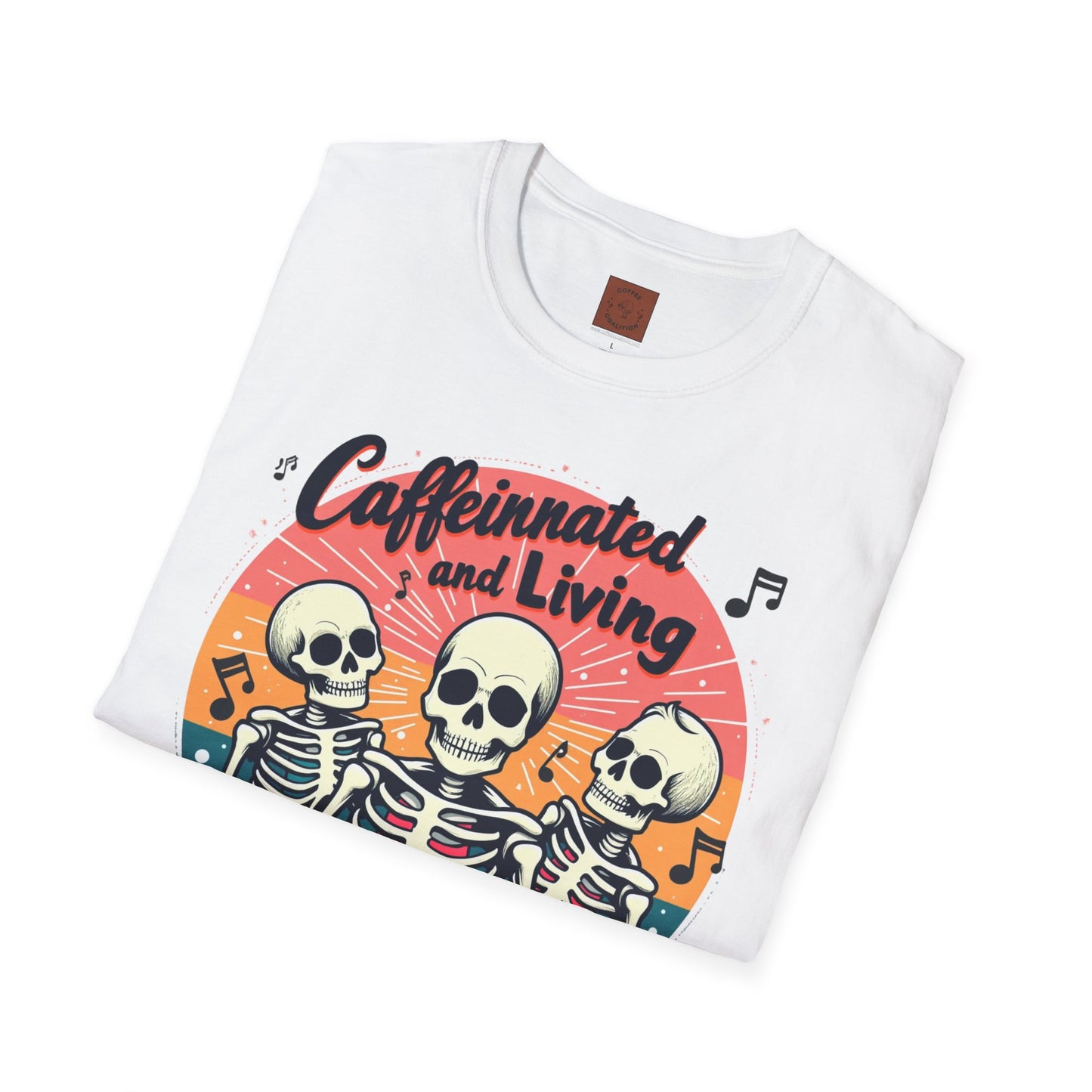 Caffeinated & Living | Best Life Brew Crew Tee