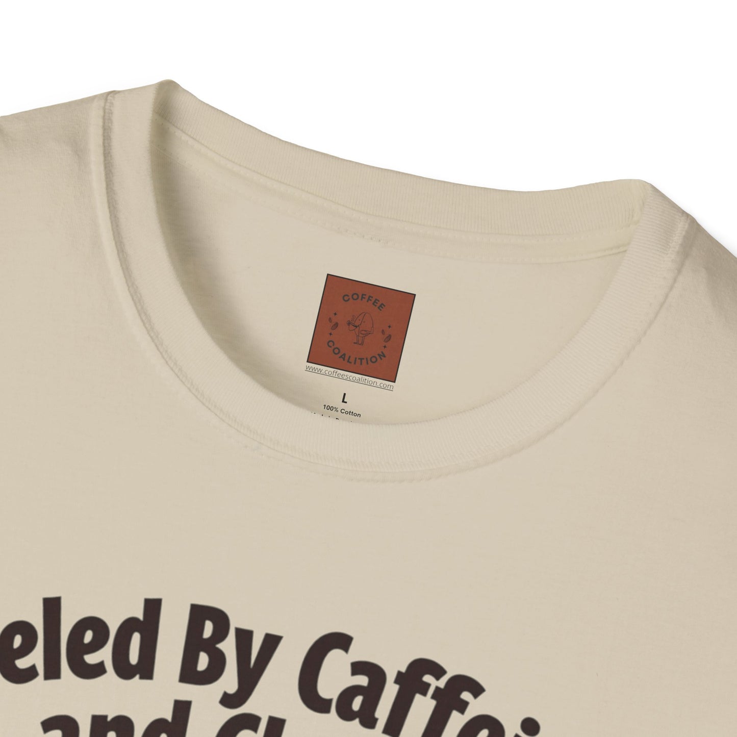 Fueled by Caffeine & Chaos | Skeleton Riders Tee