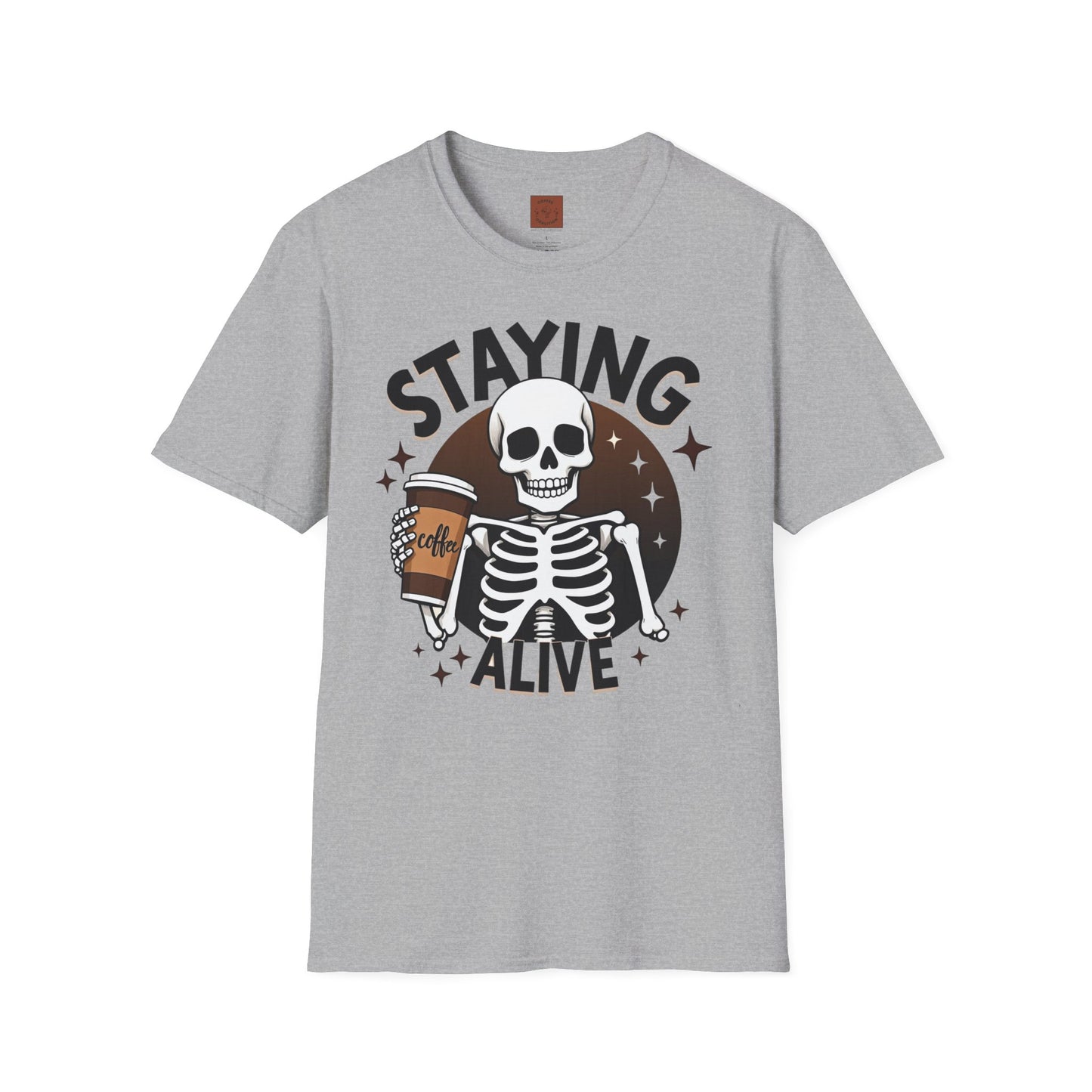 Staying Alive | Coffee Survival Tee