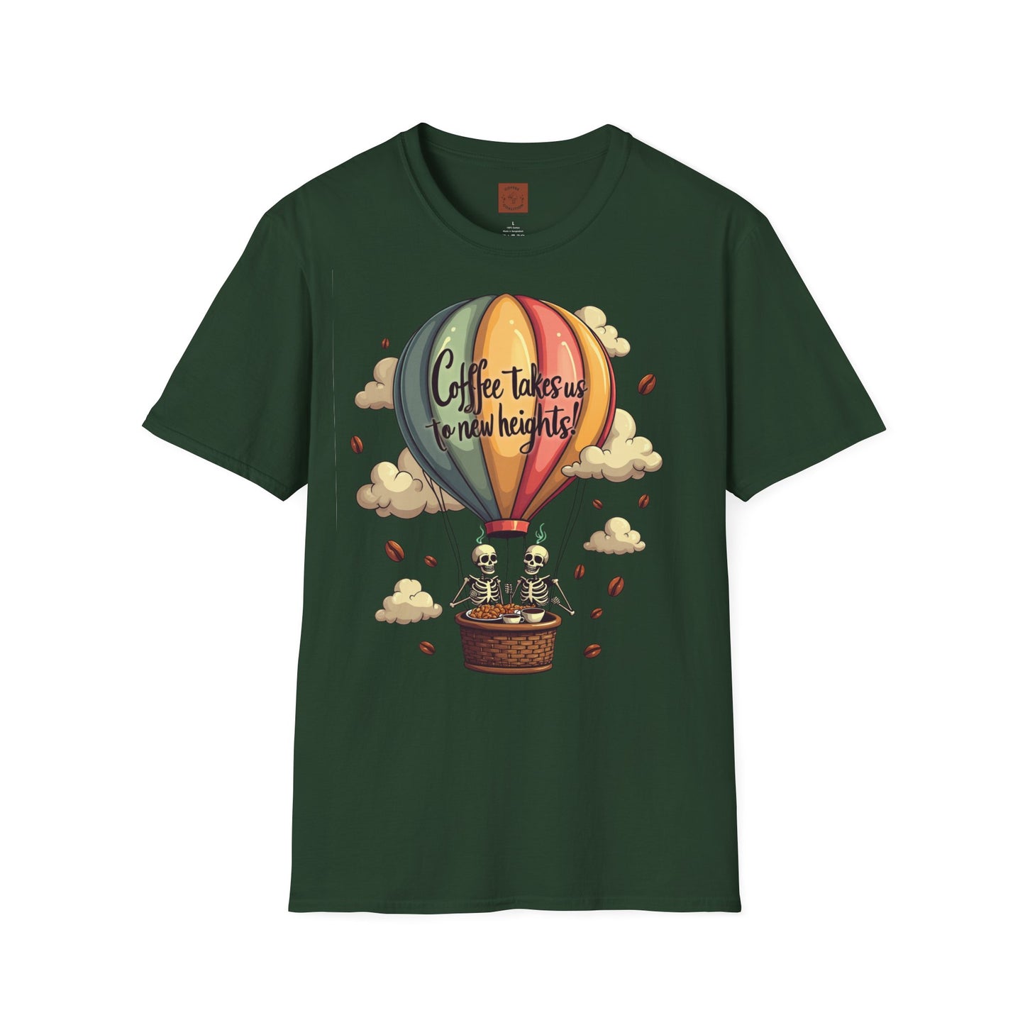 Coffee Takes Us to New Heights Tee