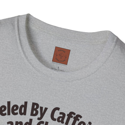 Fueled by Caffeine & Chaos | Skeleton Riders Tee