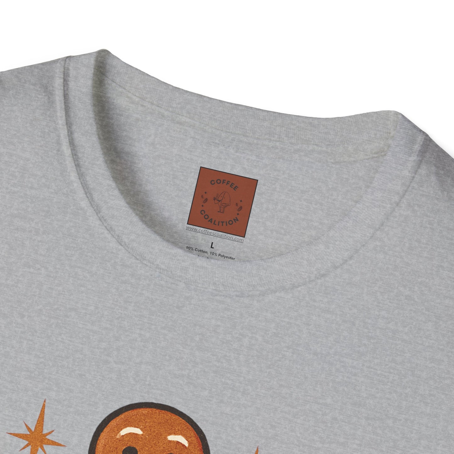 Gingerbread Brew | Cute Coffee Christmas Unisex T-Shirt