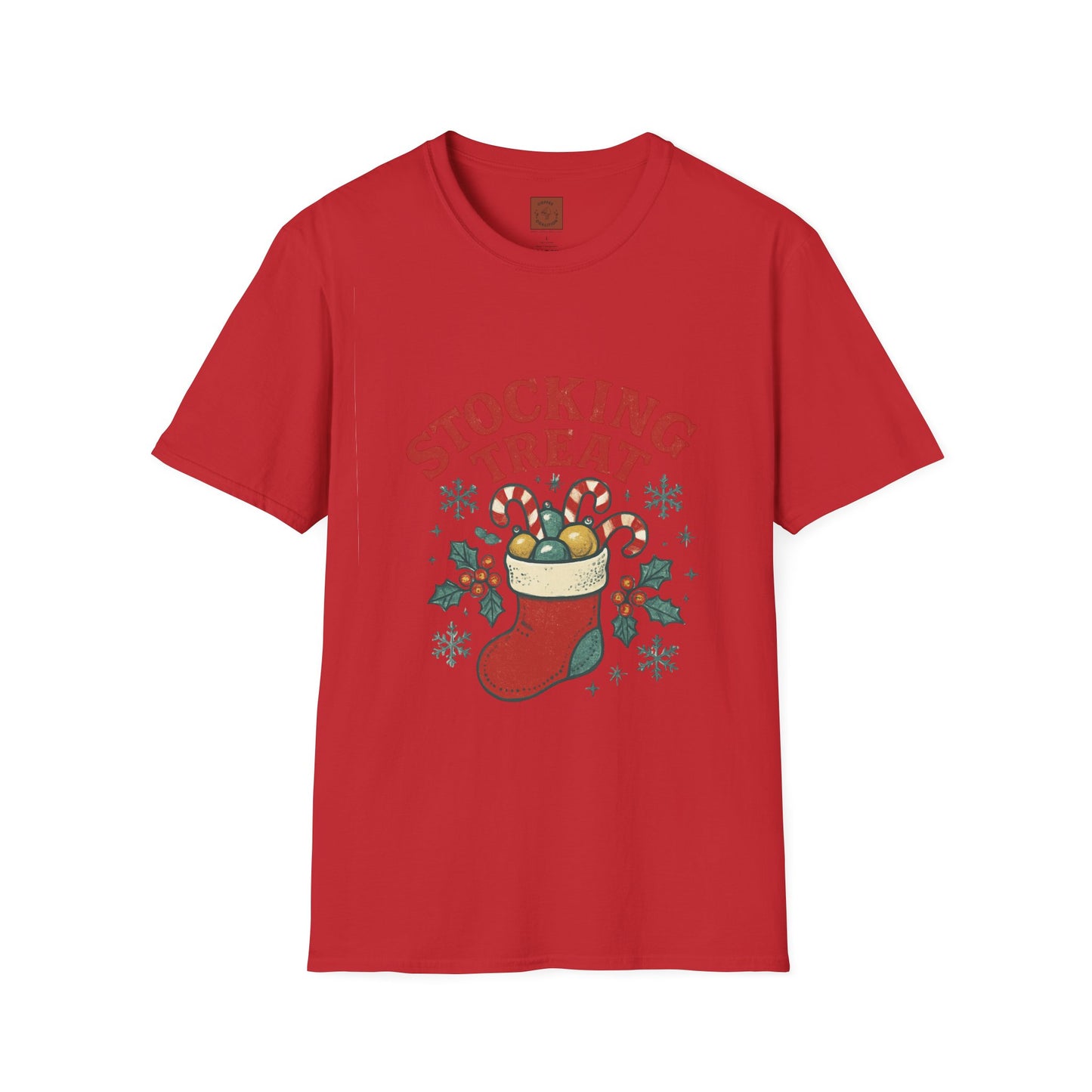 Stocking Treat | Festive Christmas Coffee Lover Unisex T-Shirt