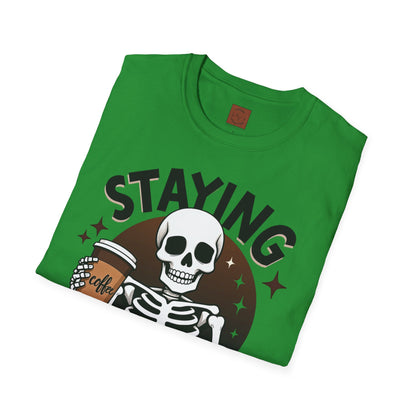 Staying Alive | Coffee Survival Tee